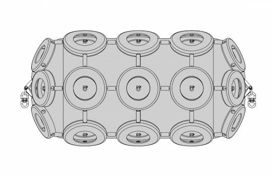 Défenses pneumatiques avec filet de pneus